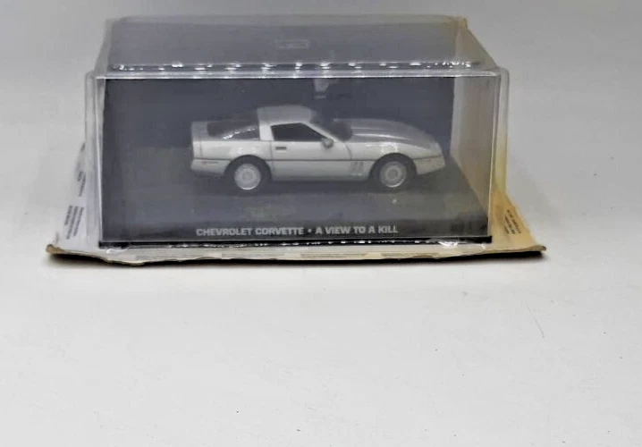 Eaglemoss 007 Movie Car Corvette Chevrolet 007 a view to ki BOX no allegato Gd44 - Immagine 1 di 1