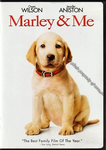 MARLEY & ME - Owen Wilson, Jennifer Aniston (2008 DVD Rated PG) V.G. Condition - Picture 1 of 3