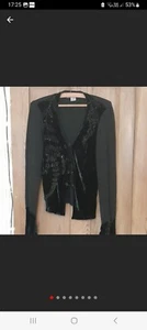 Green Velvet Cardigan By 'Nougat' - Picture 1 of 8