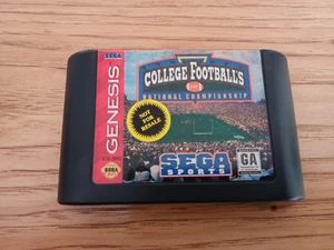 Collegio Calcio Campionato Nazionale Sega Genesis solo carrello - Foto 1 di 3