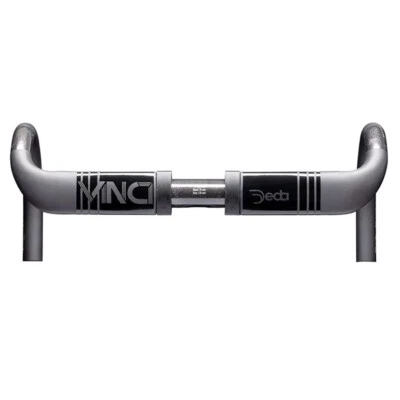 Deda Elementi Vinci DCR Road Bike Handlebars Carbon 31.7mm Black/Black 42cm - Image 1 of 3