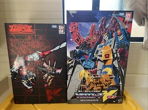 NIB HASLAB Transformers VICTORY SABER & DEATHSAURUS W/TIERS SEALED FREE SHIPPING - Picture 1 of 16