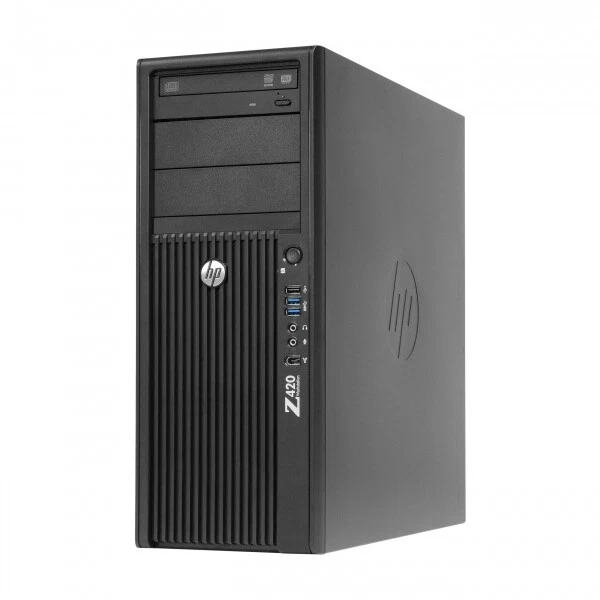 8-Core HP Z420 Workstation Xeon E5-4650 256GB SSD 32GB ram quadro 600 Win10 + - Imagen 1 de 4
