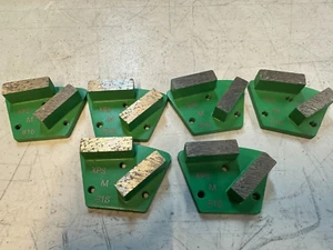 XPS TRAPEZOID #16 MEDIUM HARDNESS CONCRETE GRINDING DISKS - Picture 1 of 1