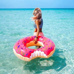 Flotador DONUT aro hinchable para Piscina playa Colchon colchoneta 80 CM - Imagen 1 de 4