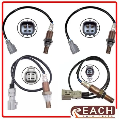 Sensor de oxígeno O2 aguas arriba+abajo 4 piezas para Lexus RX330 3,3 L V6 2004 2005 2006 Foto 1 de 4