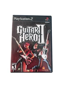 PS2 Guitar Hero II Juego Playstation 2 Usado Probado Funciona con Manual - Imagen 1 de 5