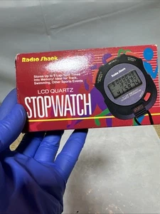 Cronometro portatile sportivo radio shack vintage nuovo - Foto 1 di 4
