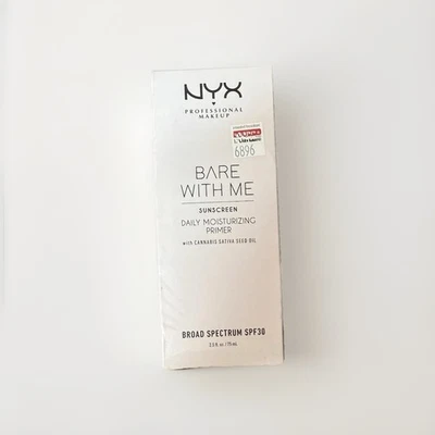 NYX Bare With Me Daily Moisturizing Primer 2.5 fl oz SPF 30 Sunscreen - Image 1 of 2