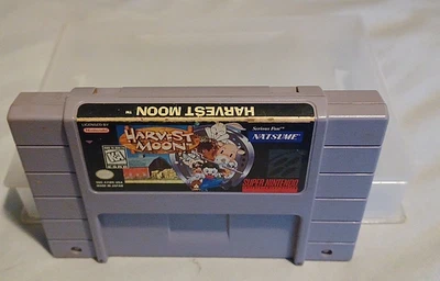 Harvest Moon (sistema Super Nintendo) SNES AUTÉNTICO EE. UU. - PROBADO Foto 1 de 4