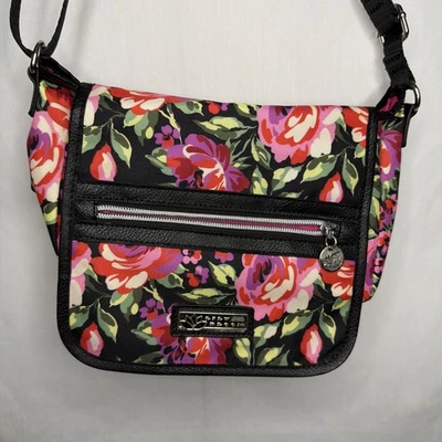 Bolso Bandolera Lily Bloom Julia Loros En Romántico Flor de Rosa Bandolera Bonito Foto 1 de 4
