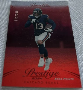 2024 Panini Prestige Football Keenan Allen Chicago Bears Xtra Points Red #D 399 - Bild 1 von 4