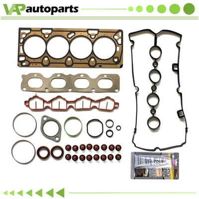 Juego de juntas de culata para Chevrolet Aveo Pontiac G3 2009-2011 2010 1,6 L DOHC 16V LXV Foto 1 de 4