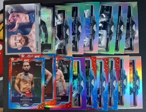 Lote 2025 Topps Cromo UFC (17 Cartas) Negativo/Rojo y Azul/Novato (59C) - Imagen 1 de 2