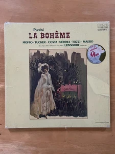 PUCCINI La Boheme LEINSDORF Rome Opera House RCA Stereo 2x LP Set SEALED MINT - Picture 1 of 2