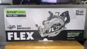 FLEX Rear Handle 24-volt 7-1/4-in Brushless Cordless Circular Saw Tool Only - Picture 1 of 8