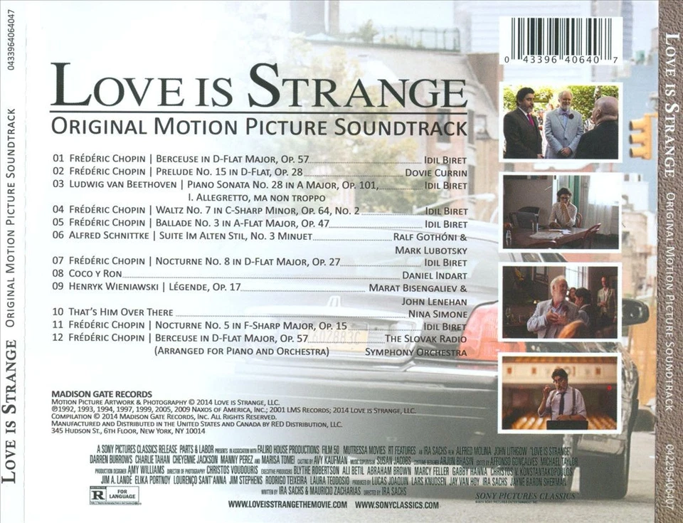 LOVE IS STRANGE [ORIGINAL MOTION PICTURE SOUNDTRACK] NEW CD Foto 1 de 1
