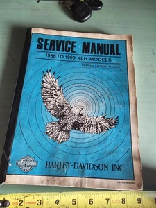 Harley Davidson Factory Repair Manuel 1986-1990 XLH - Bild 1 von 15