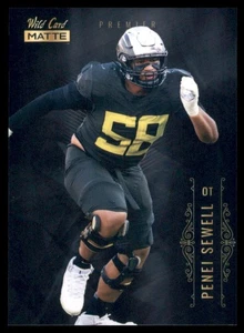 2021 Wild Card MATTE - Penei Sewell #MBC-17 Retail (RC) - Picture 1 of 2