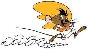 SPEEDY GONZALES FUNNY DECAL STICKER 3M USA TRUCK HELMET VEHICLE WINDOW WALL CAR - Picture 1 of 7