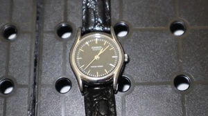 Casio LTP-1094E | Classic Analog Quartz Women's Wristwatch with Black Leather - Picture 1 of 4