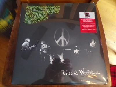 Creedence Clearwater Revival Live At Woodstock 2019 Sealed 2LP - Image 1 of 2