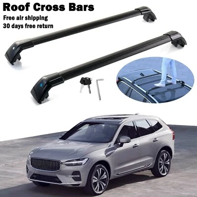Поперечные дуги подходят для Volvo XC60 2018-2025 грузовая штанга багажник поперечная штанга 2P - Изображение 1 из 4