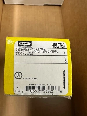 HUBBELL HBL2760 - Image 1 of 2