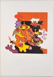 Otmar Alt /Pärchen/ Lithografie/ 1981/ 100 Exemplare/handsigniert/7 - Bild 1 von 3
