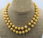 COLLIER JADE QUING DYNASTY - 10 MM CHACUN