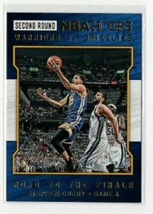 2015/16 PANINI HOOPS STEPHEN CURRY ROAD TO THE FINALS SECOND ROUND (573/999)
