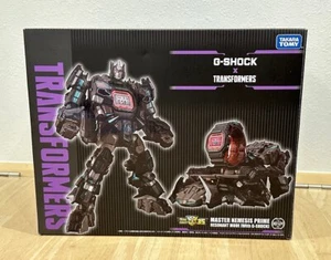 Reloj G-Shock TRANSFORMERS DW-5600TF19-SET Master Nemesis Prime Casio esfera roja - Imagen 1 de 3