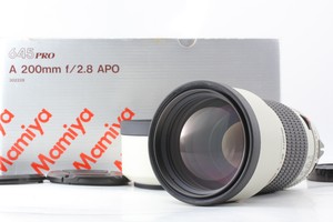 BOXED [Almost Unused] Mamiya APO 200mm f/2.8 A for 645 Super Pro TL From JAPAN