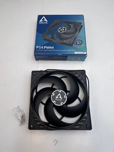 ARCTIC P14 PWM Black 140 mm Case Fan with PWM Sharing Technology PST PC - Picture 1 of 5