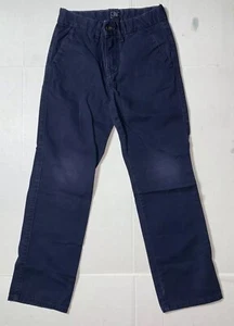 Preowned- Gap Kids Slim Straight Fit Uniform Pants Girls (Size 10) - Picture 1 of 6