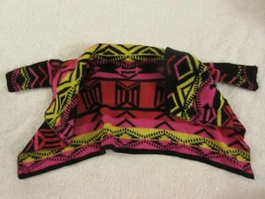 American Girl Doll Saige Sweater Outfit Sweater Cardigan Black Red Yellow Only - Picture 1 of 3