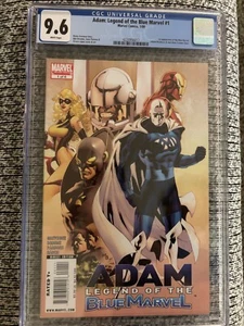 Adam Legend Of The Blue Marvel #1 CGC 9.6 First App. Blue Marvel & Anti-Man - Picture 1 of 2
