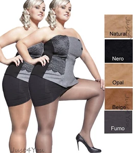 Plus Size Classic Tights Adrian " KIARA " 20 Denier Sizes XXL to 4XL NEW - Picture 1 of 4