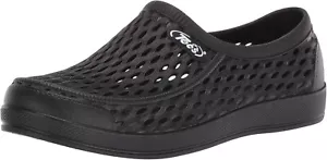 Women's Summer Slip On Classic Clog Water Shoes, Cushioned Insole, Size 6 Black - Picture 1 of 4