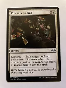 Prismatic Ending Uncommon Modern Horizons 2 MTG 025 - Picture 1 of 2