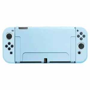 New Nintendo Switch OLED Soft Silicone Protective Case Cover Console Joy-Con UK - Picture 1 of 13