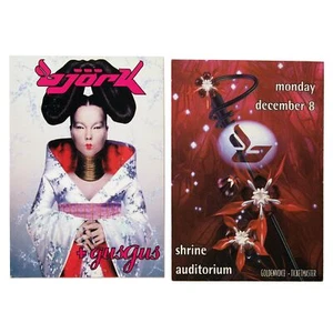 Bjork + Gus Gus Shrine Auditorium, postal de concierto de Los Ángeles - los cubos de azúcar - Imagen 1 de 1