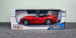 Dodge Viper Maisto scala 1:18 2003 ottime condizioni. #31632 zoccolo errato - Foto 1 di 10