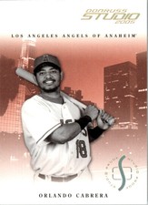 2005 Studio Proofs Gold #9 Orlando Cabrera /25 - NM-MT