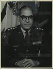 1971 Press Photo Lt. Gen. George V. Underwood, 5th Army Commanding General