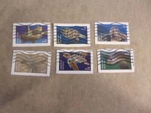 USA Used, 2024 Issue, Protect Sea Turtles, Scott #5865-70. (Set of 6) - Picture 1 of 1