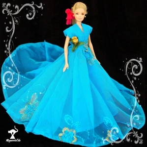 Vestido de novia para muñeca Barbie 1/6 vestidos de novia princesa vestido de noche vestido - Imagen 1 de 1
