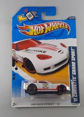 Mattel Hot Wheels HW Main Street '12 '71 Corvette Grand Sport 2/10 MISB - Image 1 of 2