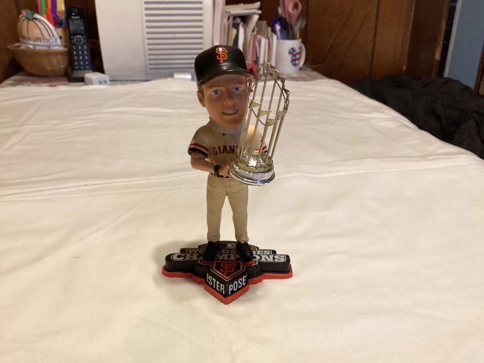 Buster Posey 2012 Serie Mundial Campeones Gigantes Bobblehead Foto 1 de 1