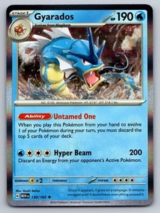 Pokémon 2023 Gyarados 130/165 Scarlet & Violet 151 MEW Holo English | NM - Picture 1 of 2